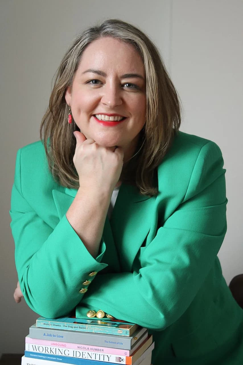 Holly McLoughlin, founder of ShinyMe and the meaningful work coach